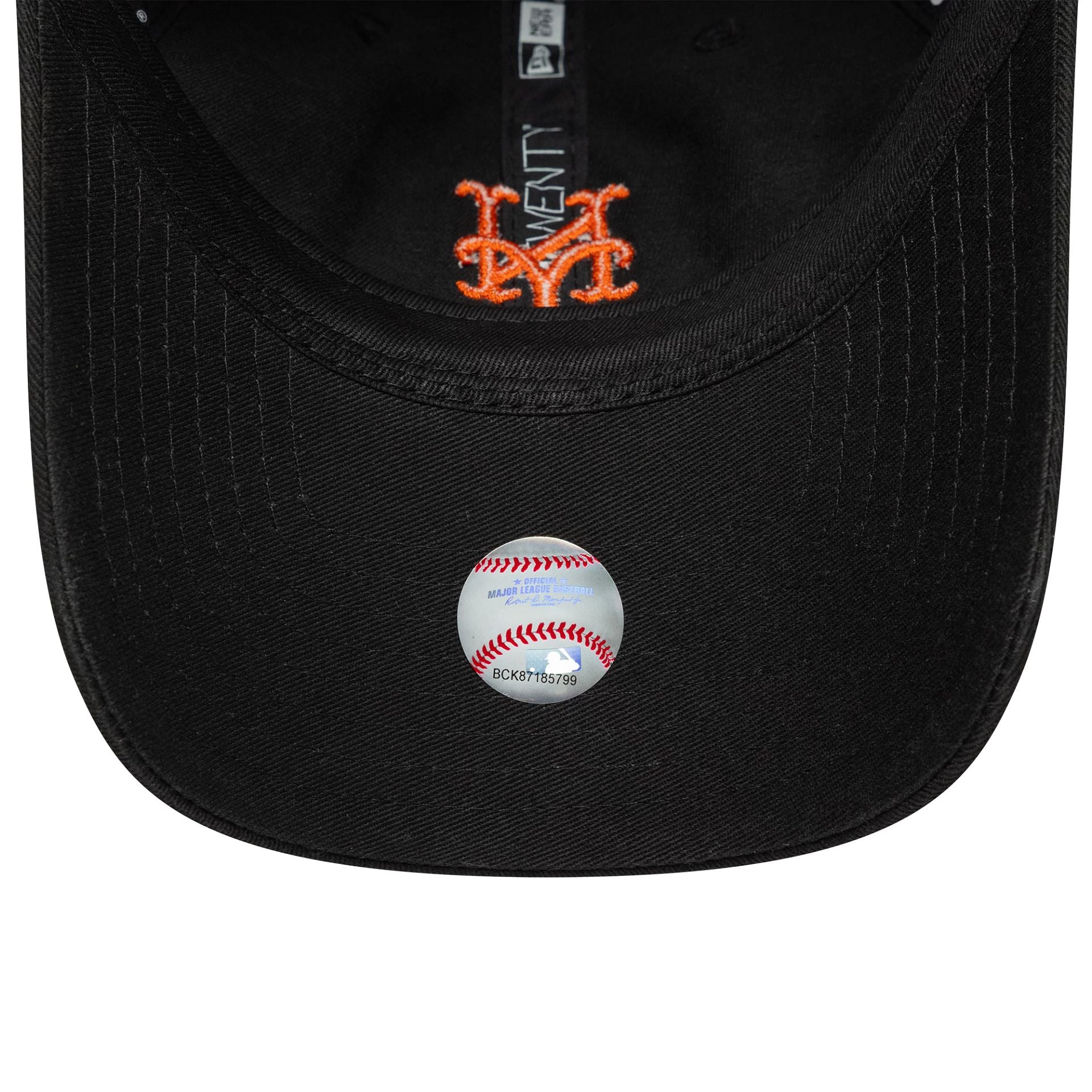New York Mets MLB Washed Script Black 9TWENTY Cap