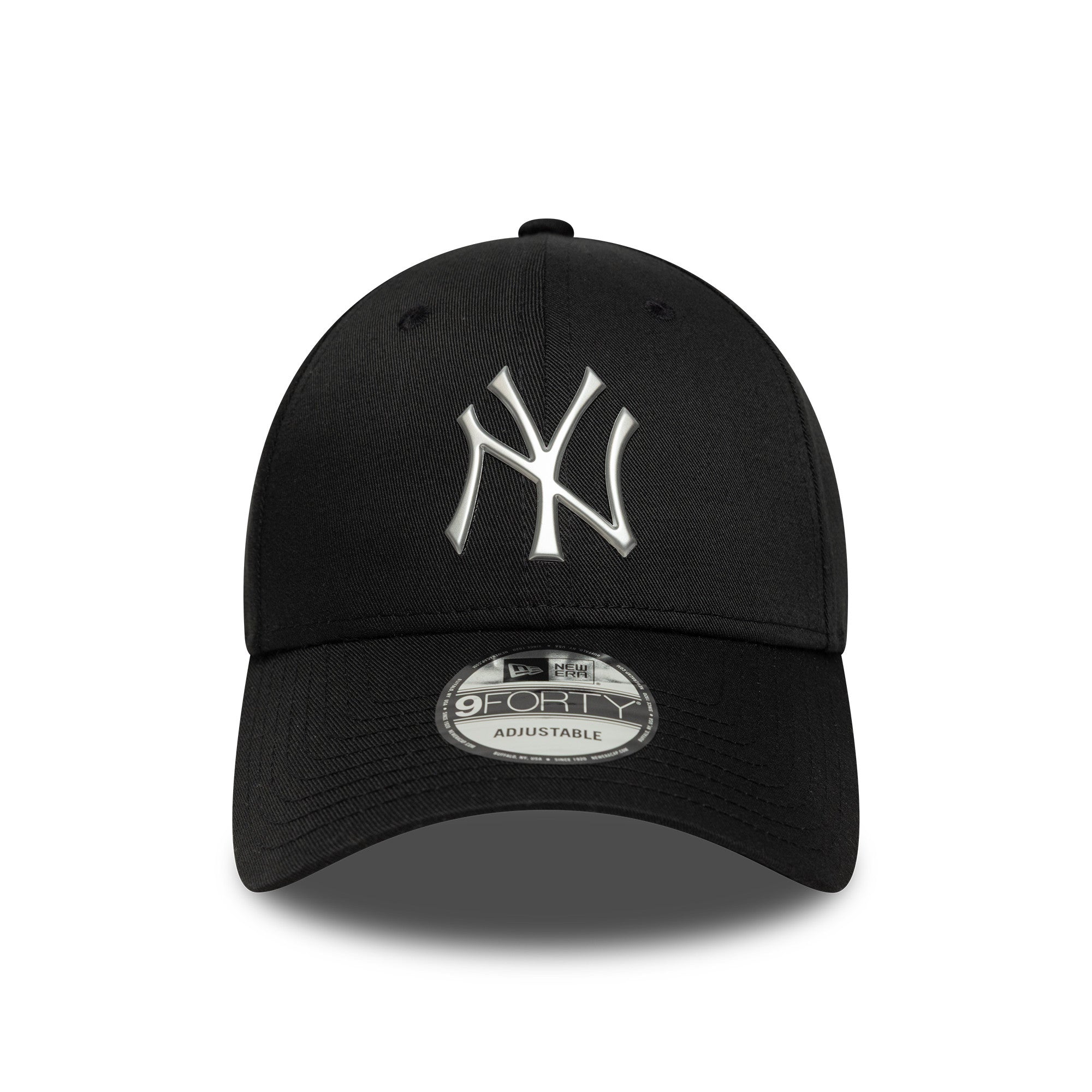 New York Yankees MLB Metallic Black 9FORTY Cap
