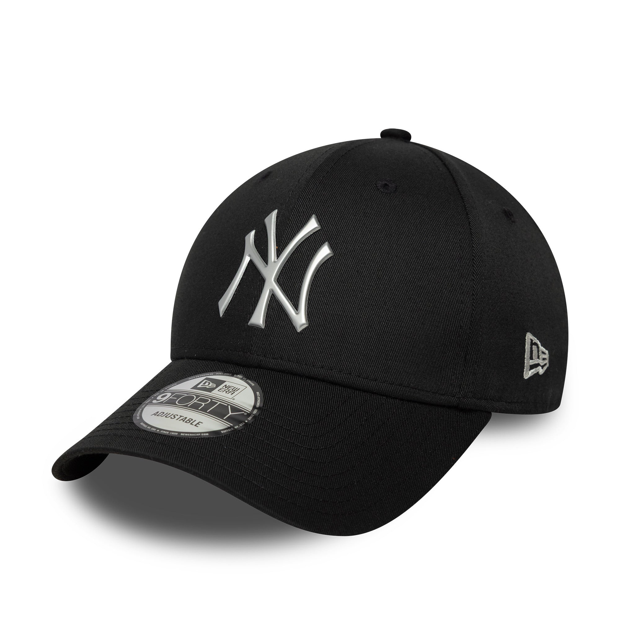 New York Yankees MLB Metallic Black 9FORTY Cap