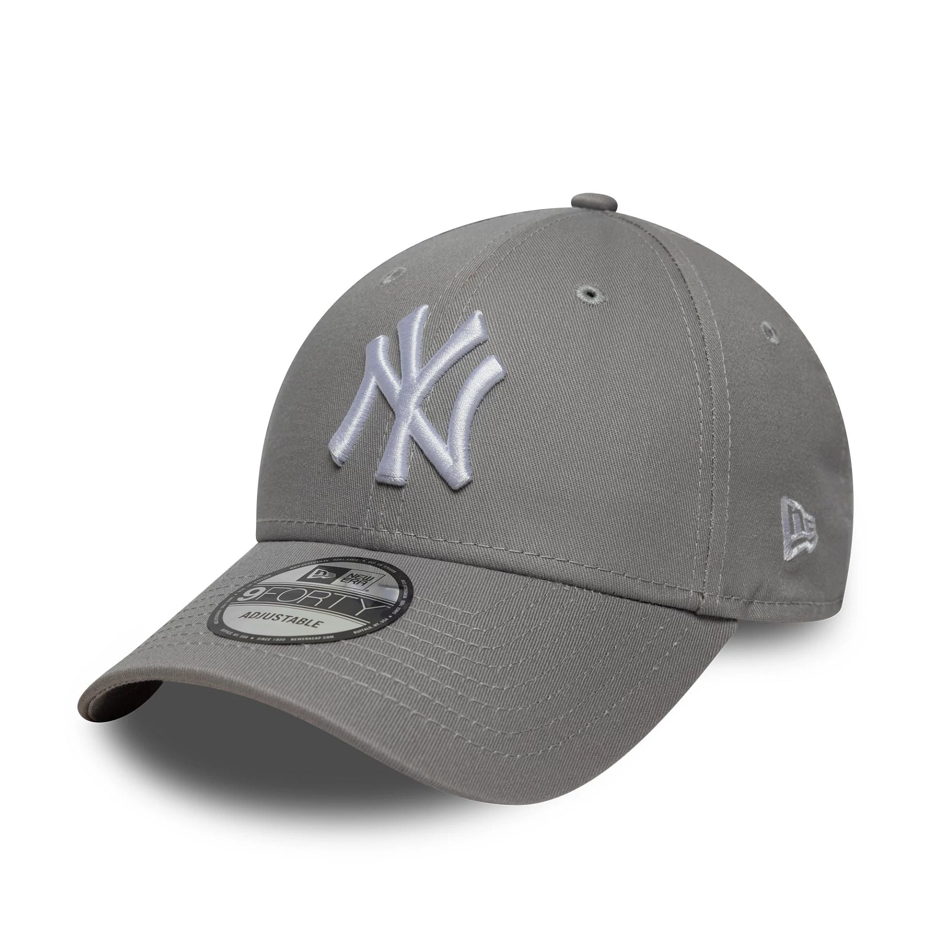 New York Yankees MLB Side Patch Grey 9FORTY Cap