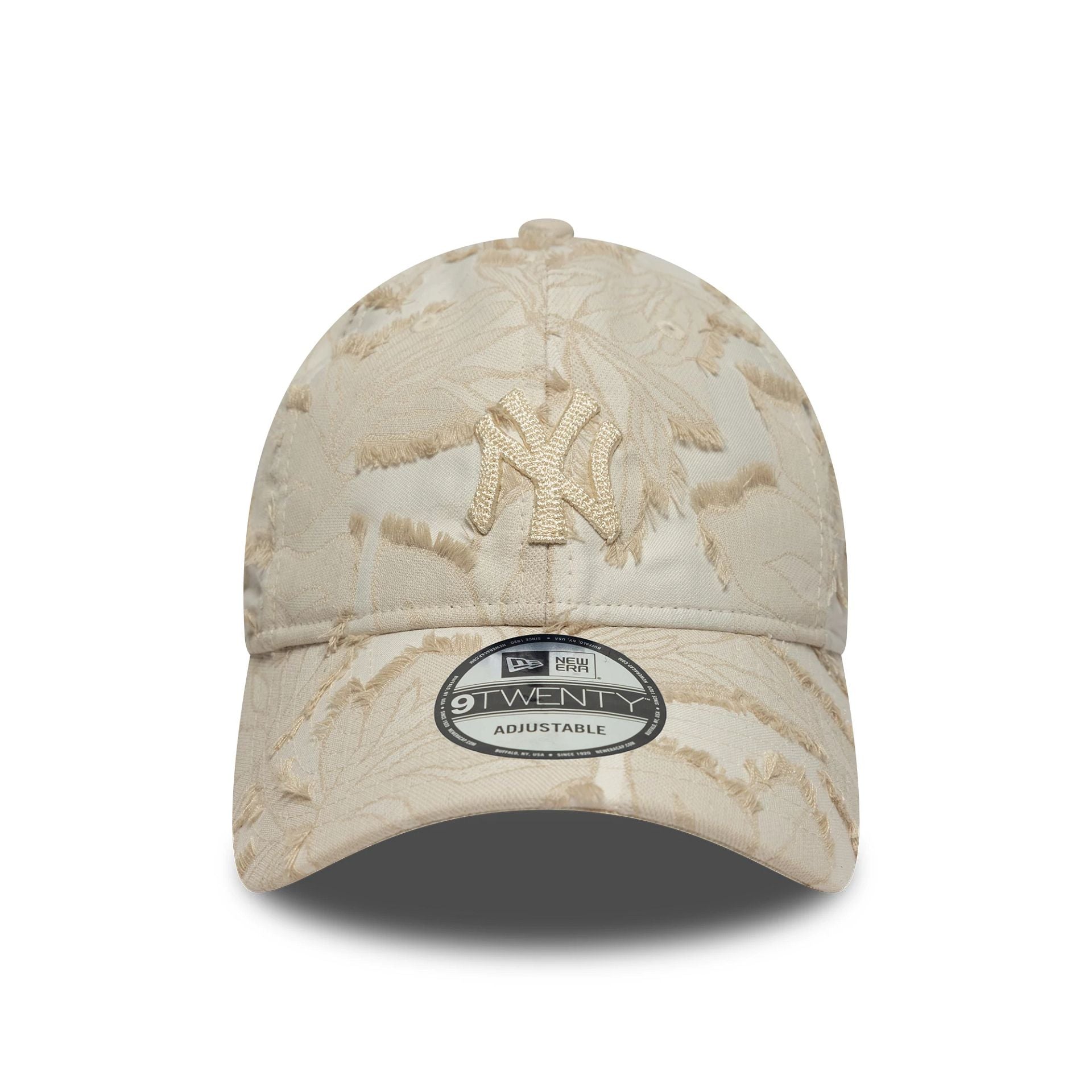 New York Yankees MLB Floral Cream 9TWENTY Adjustable Cap