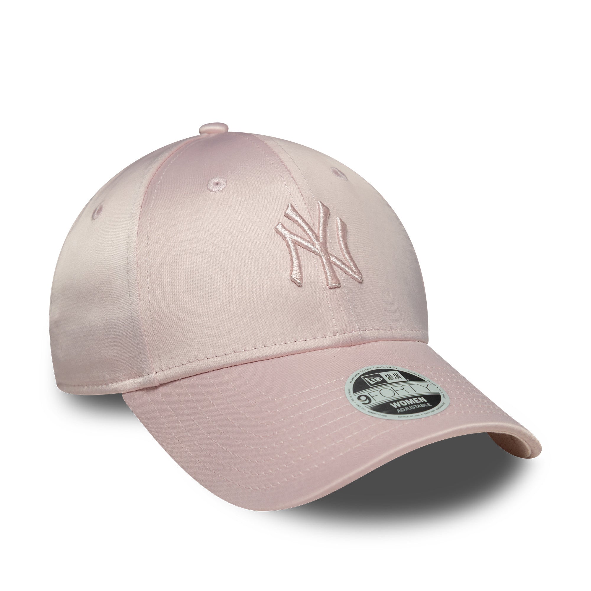 New York Yankees Womens MLB Satin Pastel Pink 9FORTY Cap