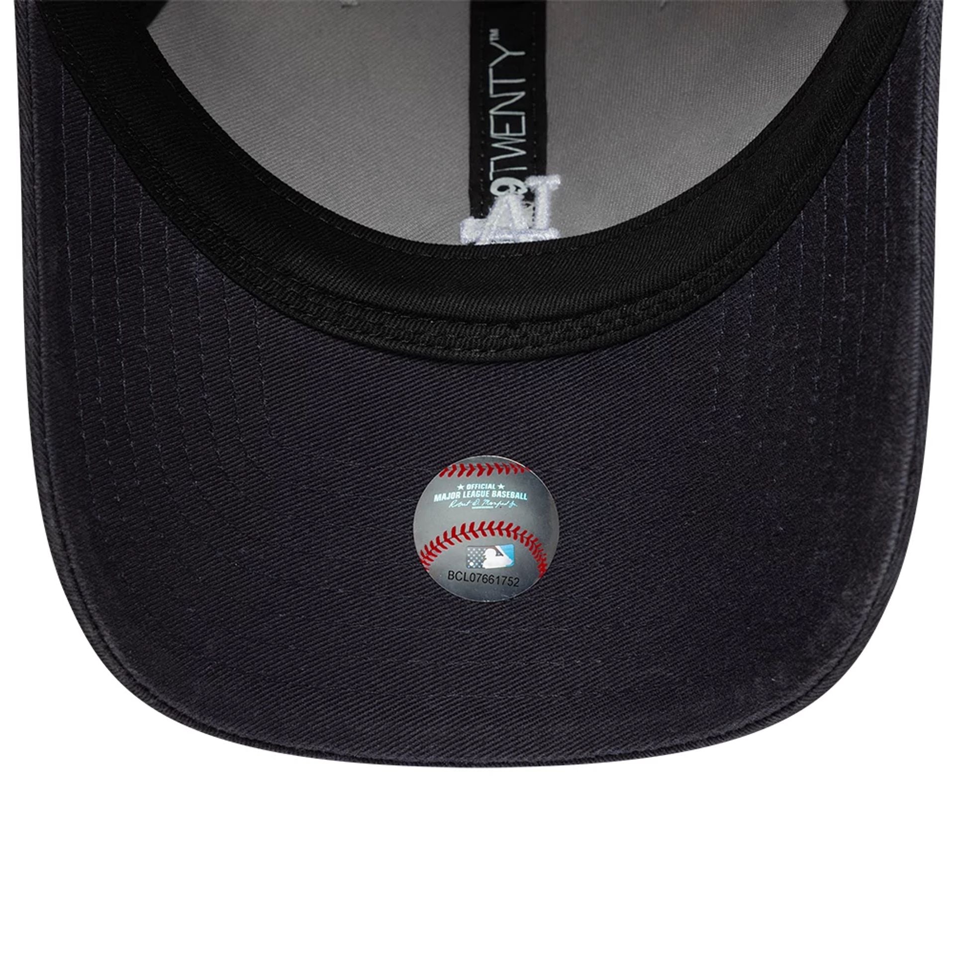 LA Dodgers MLB Washed Contrast Grey 9TWENTY Adjustable Cap