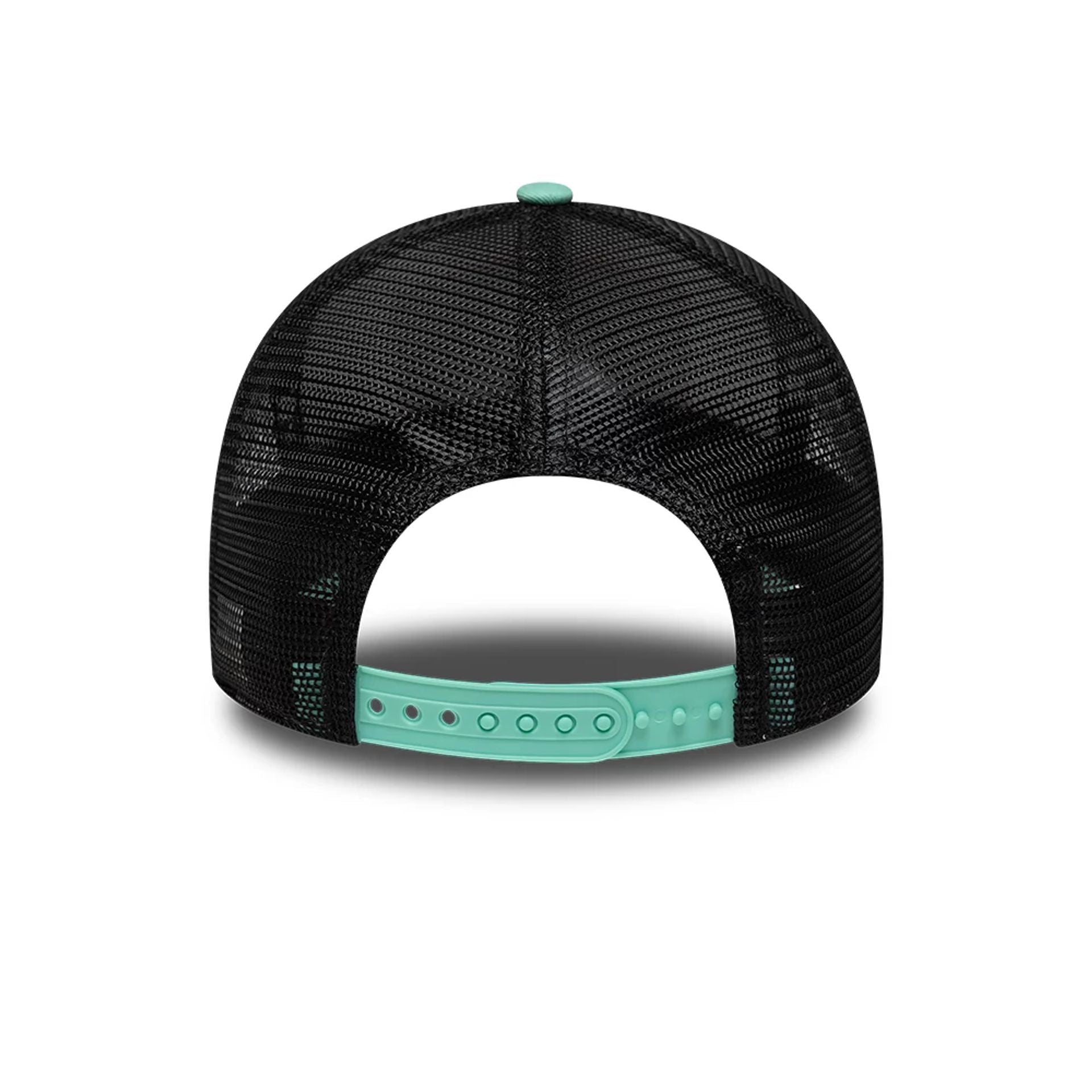 New Era Location Pastel Green 9FORTY A-Frame Trucker Adjustable Cap