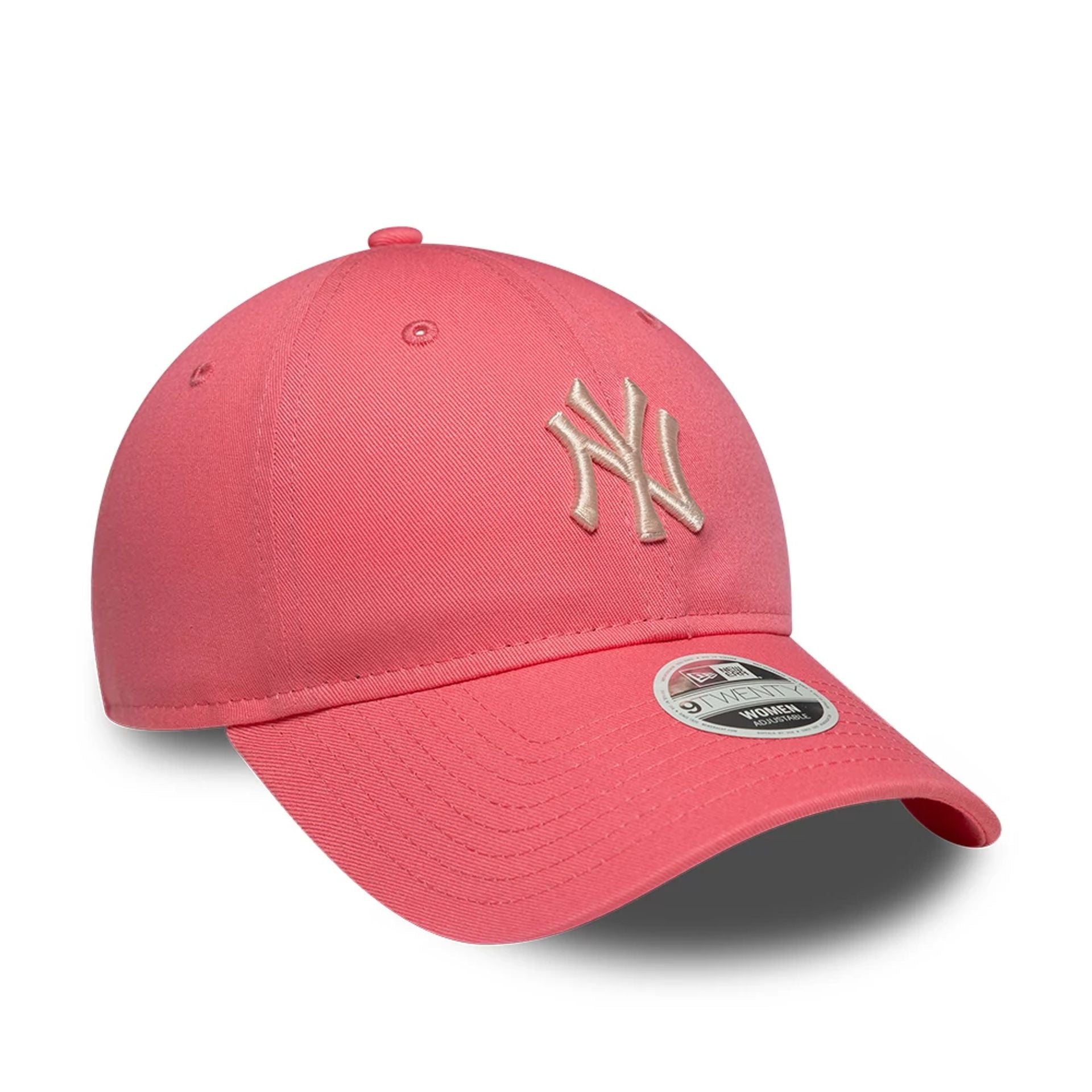 New York Yankees Womens MLB League Essential Pink 9TWENTY Adjustable Cap