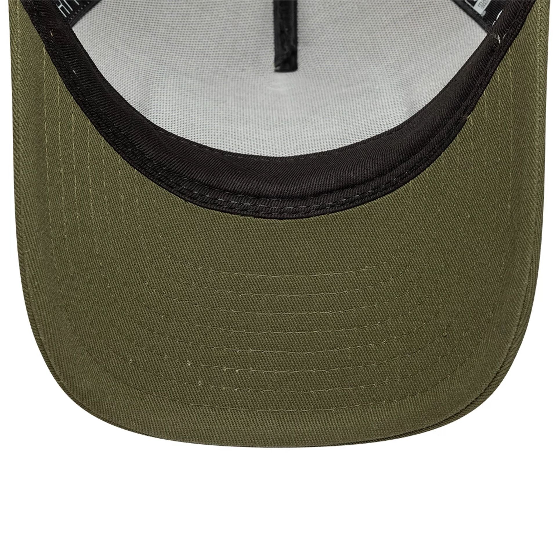 New Era Dark Green 9FORTY M-Crown A-Frame Trucker Adjustable Cap