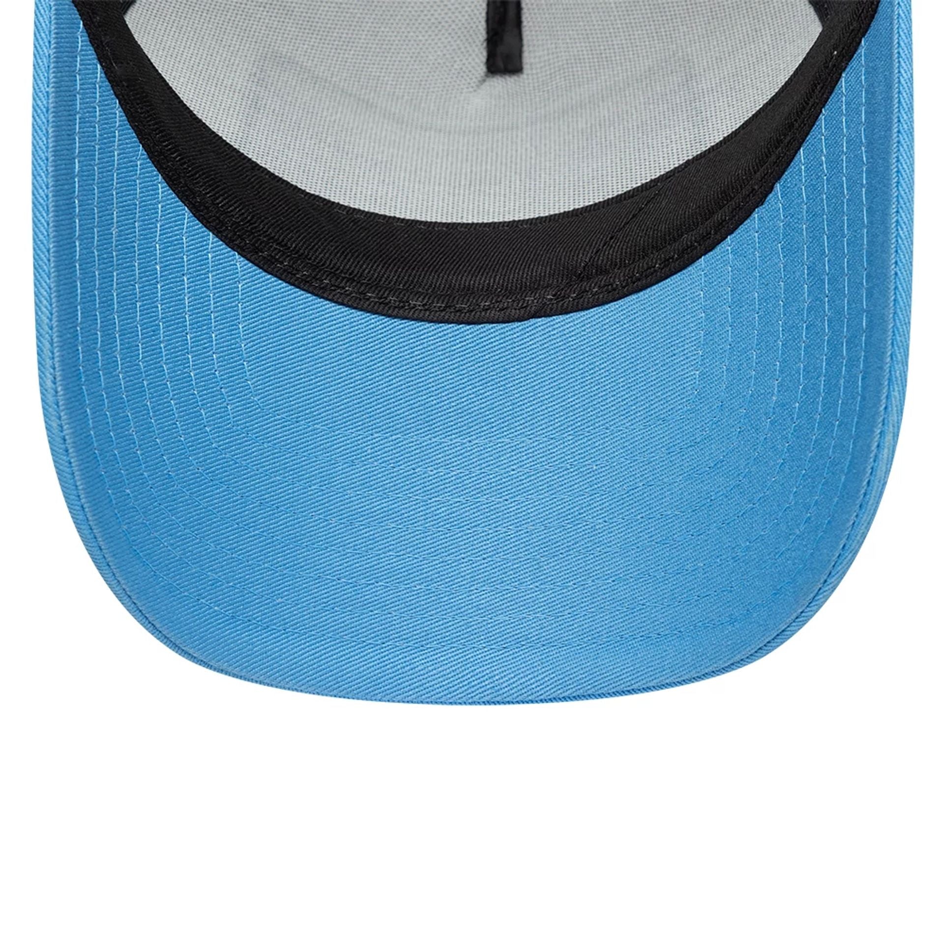 New Era Location Pastel Blue 9FORTY A-Frame Trucker Adjustable Cap