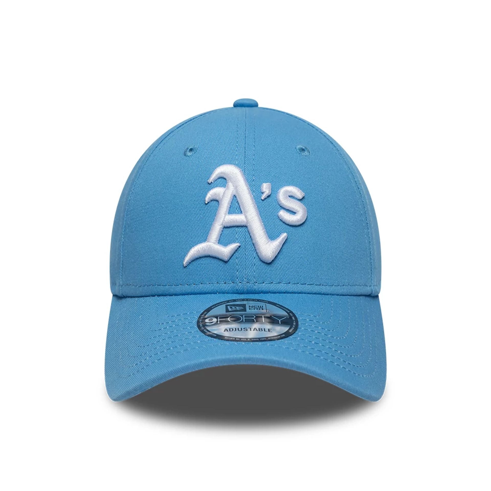 Athletics MLB League Essential Pastel Blue 9FORTY Adjustable Cap