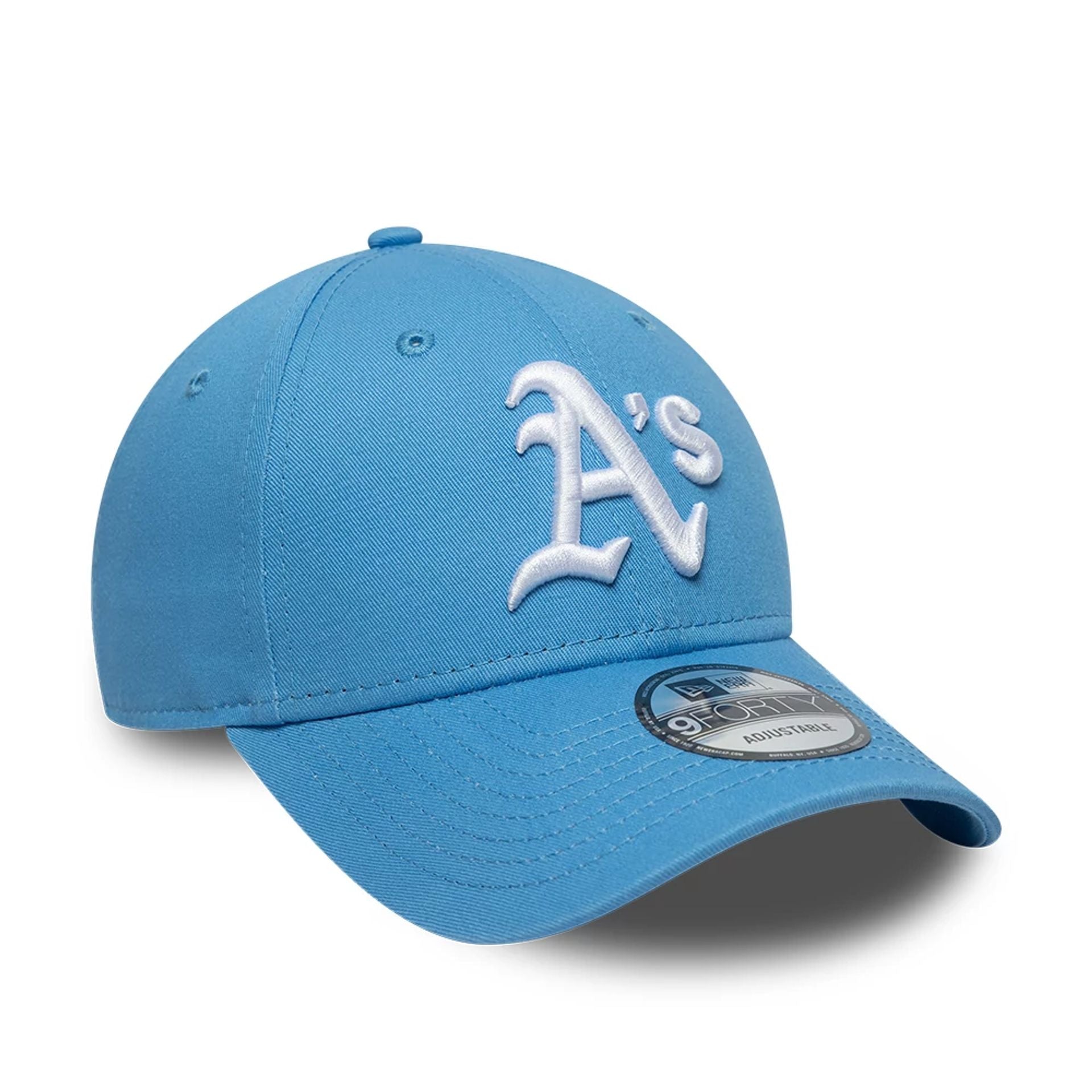 Athletics MLB League Essential Pastel Blue 9FORTY Adjustable Cap
