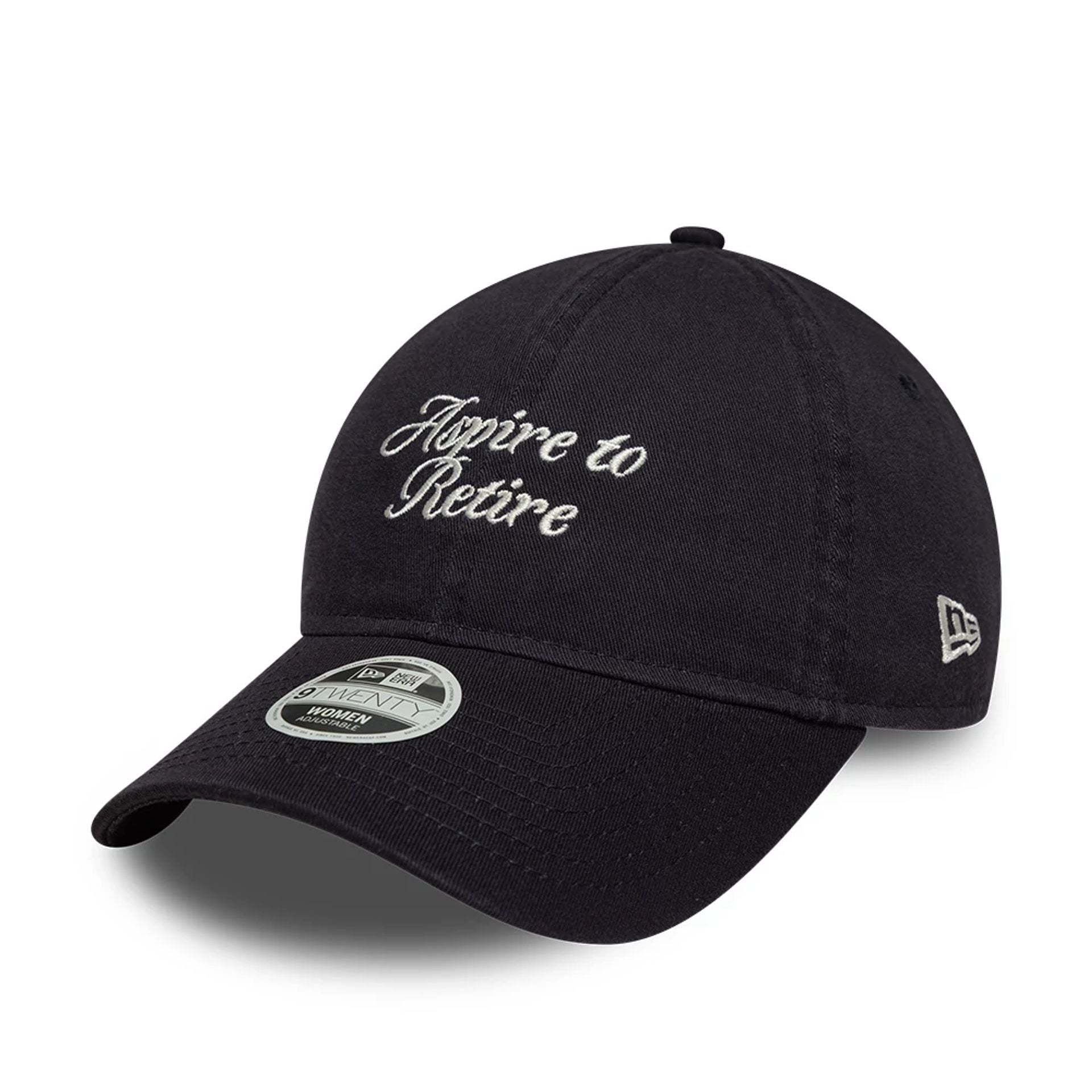 Womens New Era Slogan Navy 9TWENTY Adjustable Cap
