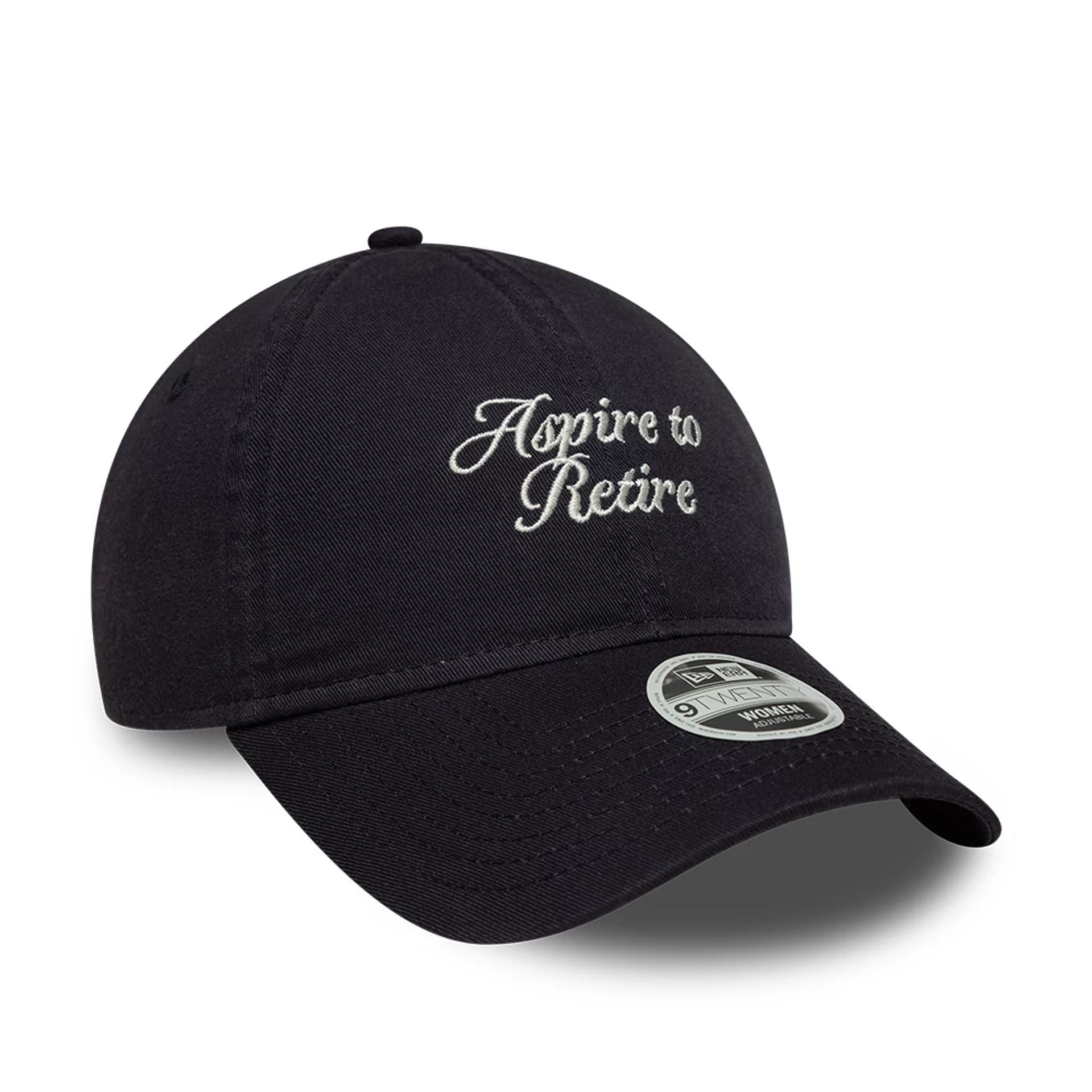 Womens New Era Slogan Navy 9TWENTY Adjustable Cap