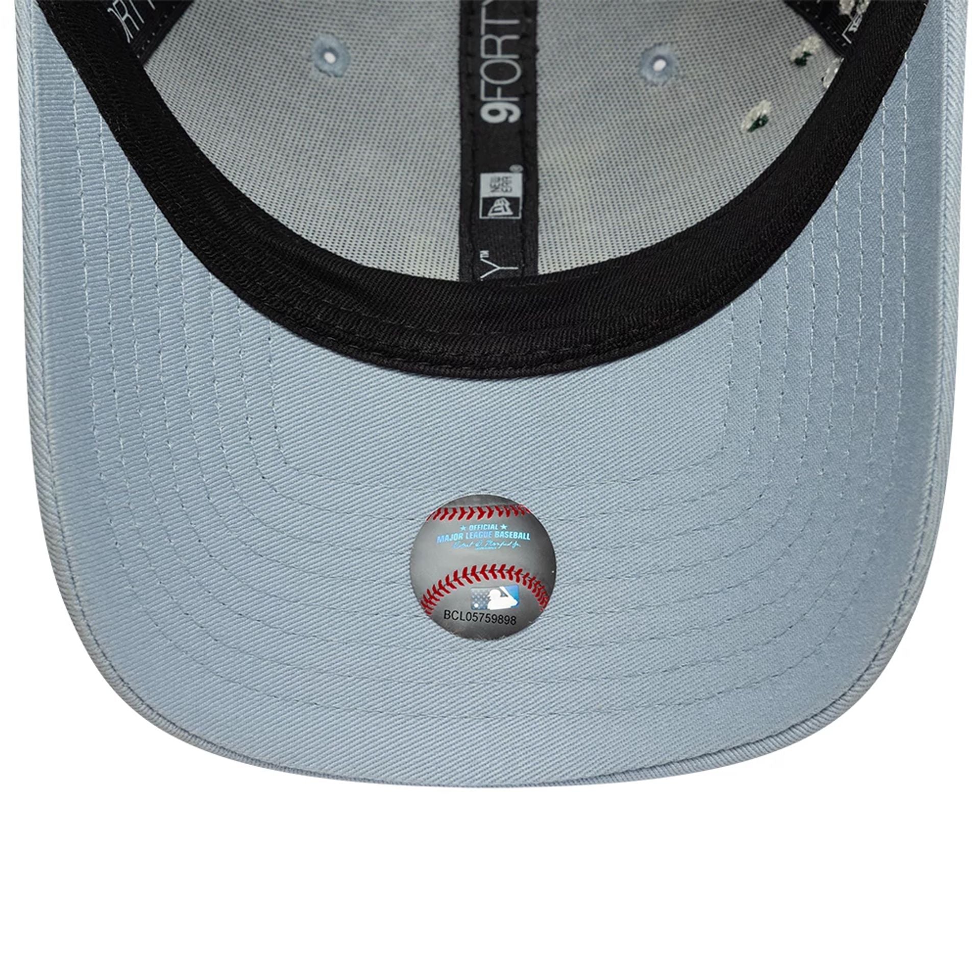 LA Dodgers Womens MLB Floral Icon Pastel Blue 9FORTY Adjustable Cap