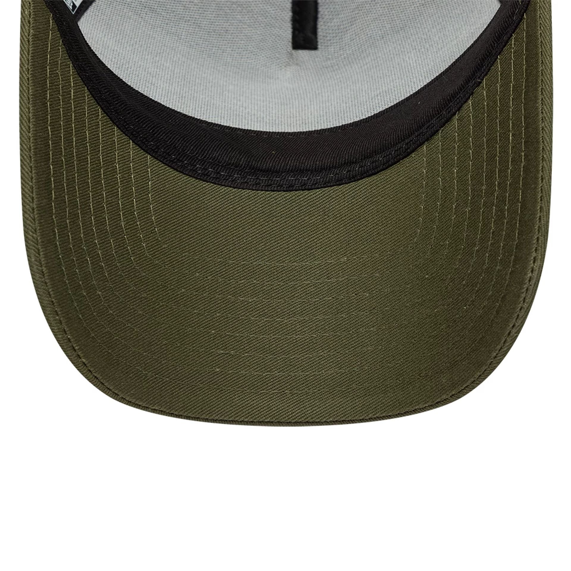 New Era Summer Patch Green 9FORTY A-Frame Trucker Adjustable Cap