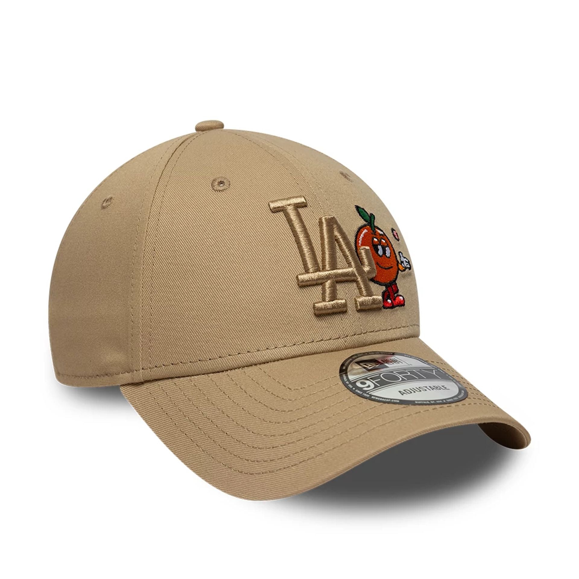 LA Dodgers MLB Icon Beige 9FORTY Adjustable Cap
