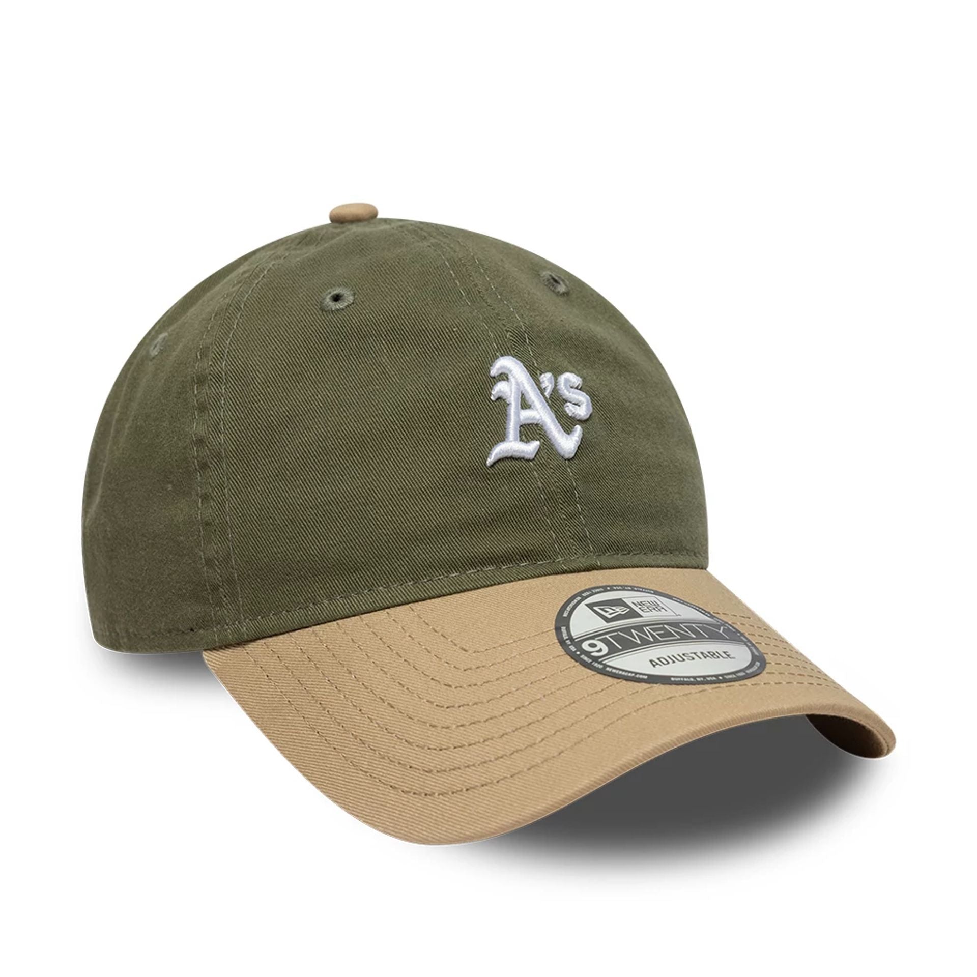 Athletics MLB Washed Contrast Green 9TWENTY Adjustable Cap