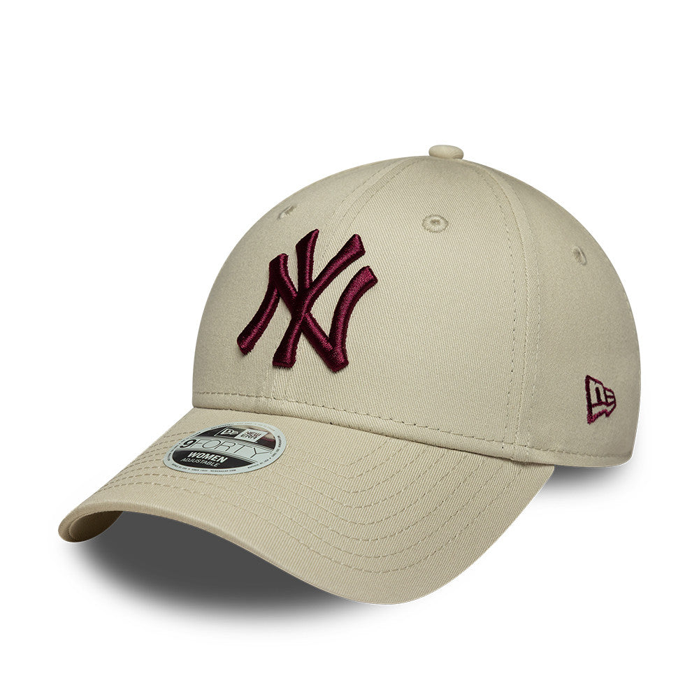 New York Yankees 9Forty Beige Women Cap
