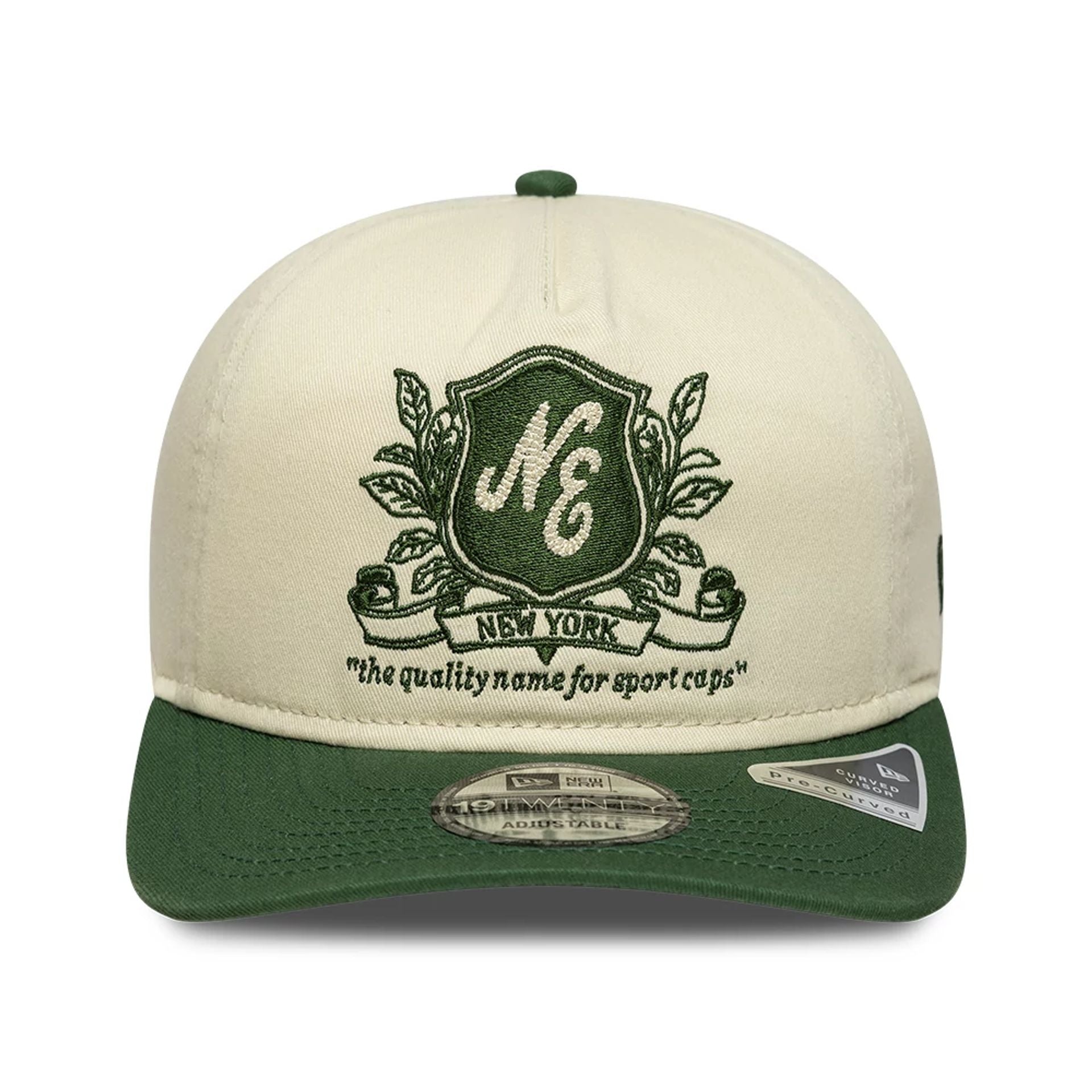 None New Era Branded Beige Men Cap