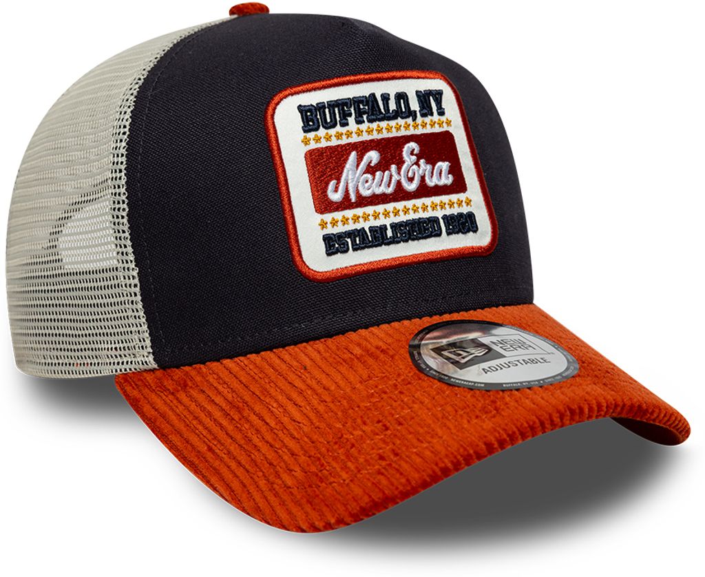 Trucker New Era Branded Navy Men Cap