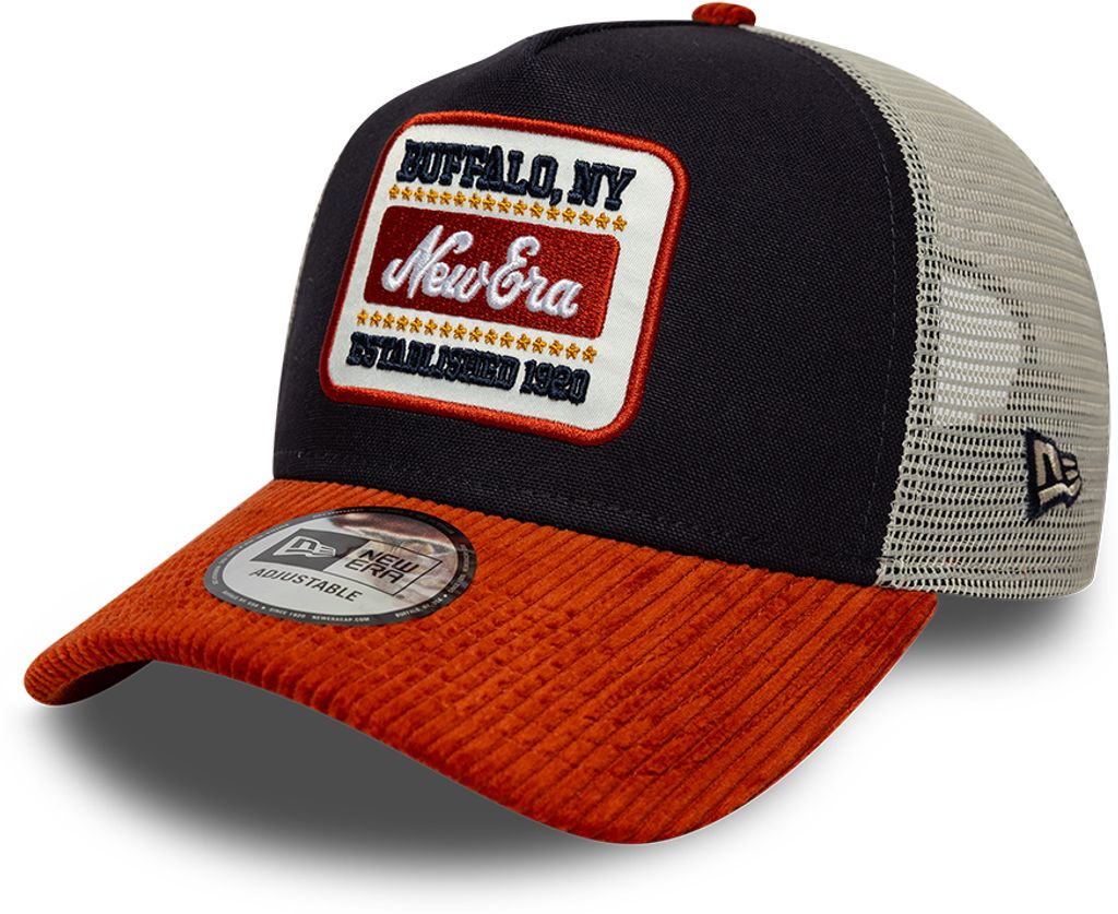 Trucker New Era Branded Navy Men Cap