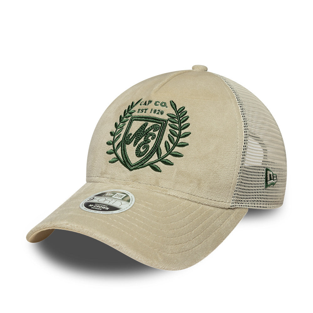 None New Era Branded Beige Women Cap
