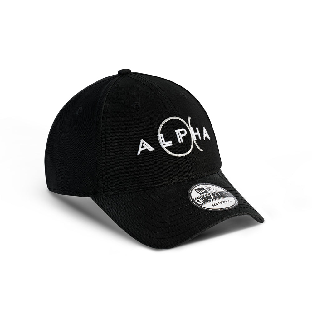 New Era X Alpha YRF Collab 9Forty Unisex Black Cap